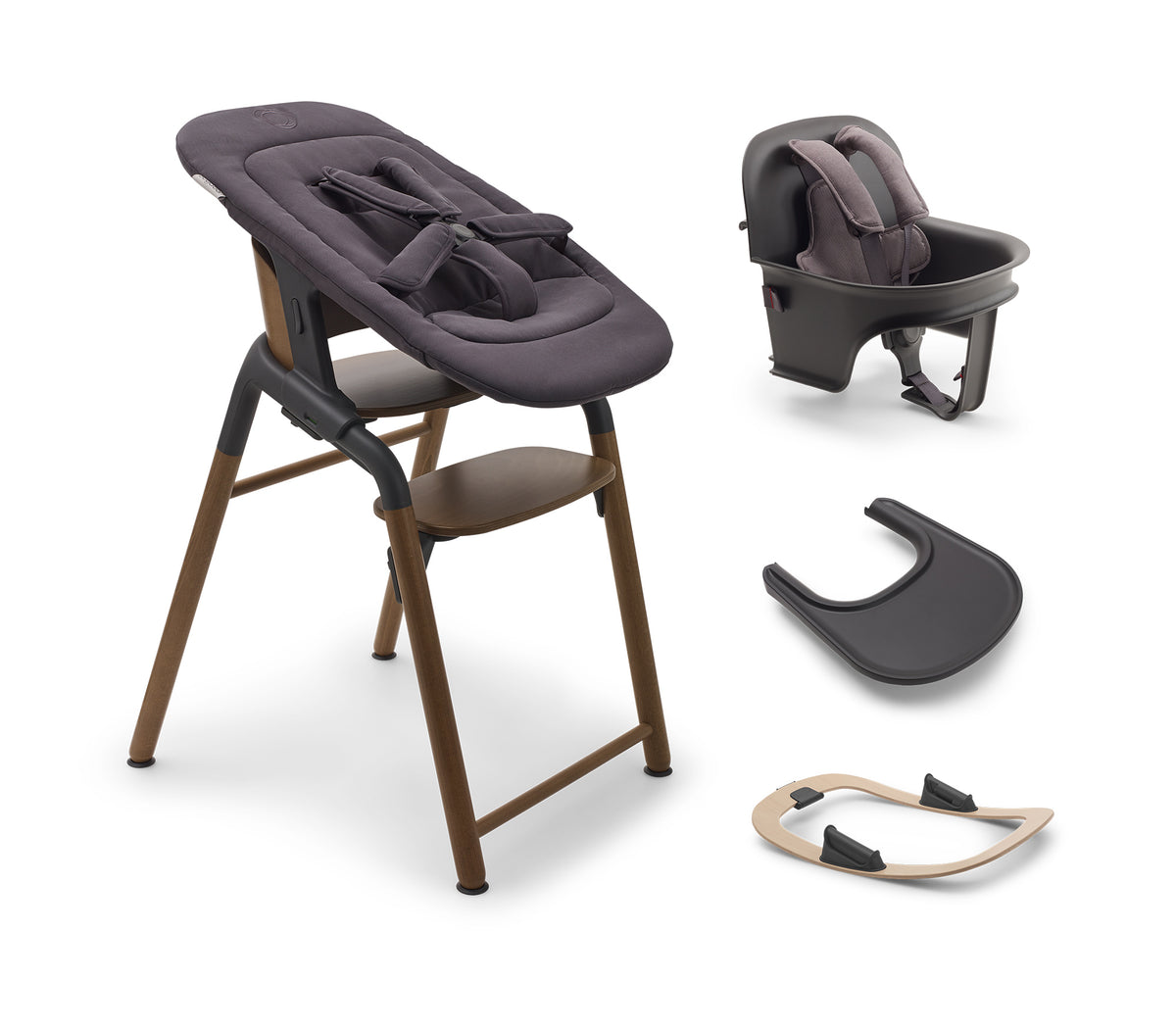 Bugaboo Giraffe Newborn Bundle - Warm Wood/Tornado Grey Bugaboo