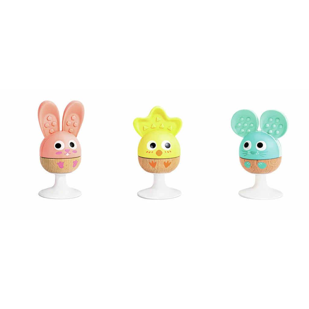 Hape Cheery Critter Rattle Trio Hape