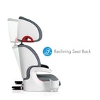 Clek Oobr High Back Booster Seat - Railroad (Flame Retardant Free) Clek