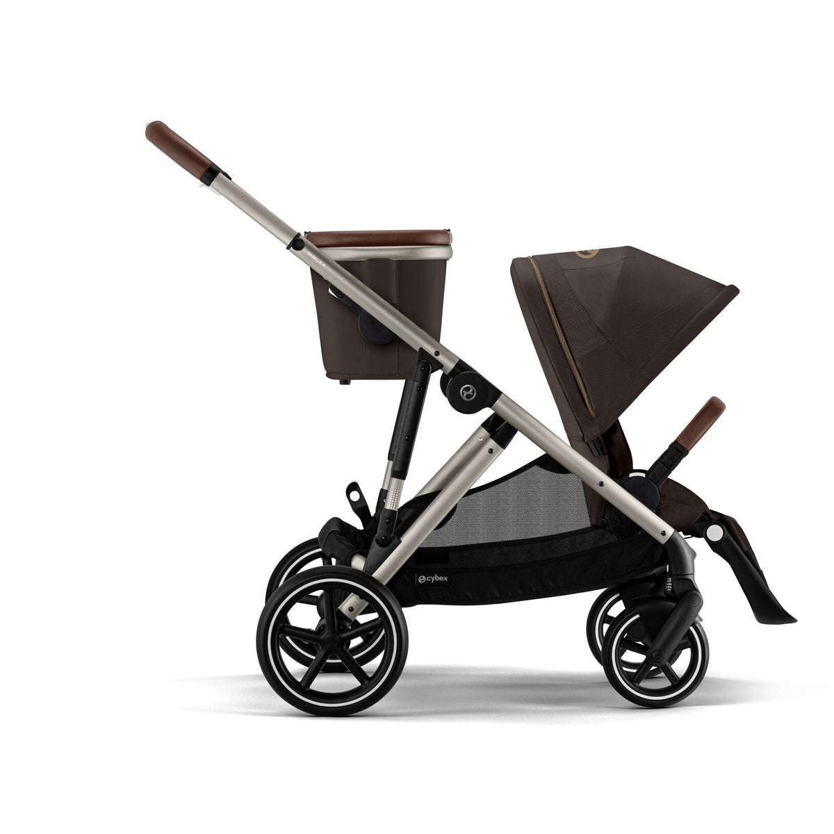 Cybex Gazelle S Stroller - Chocolate Brown (Taupe Frame) Cybex