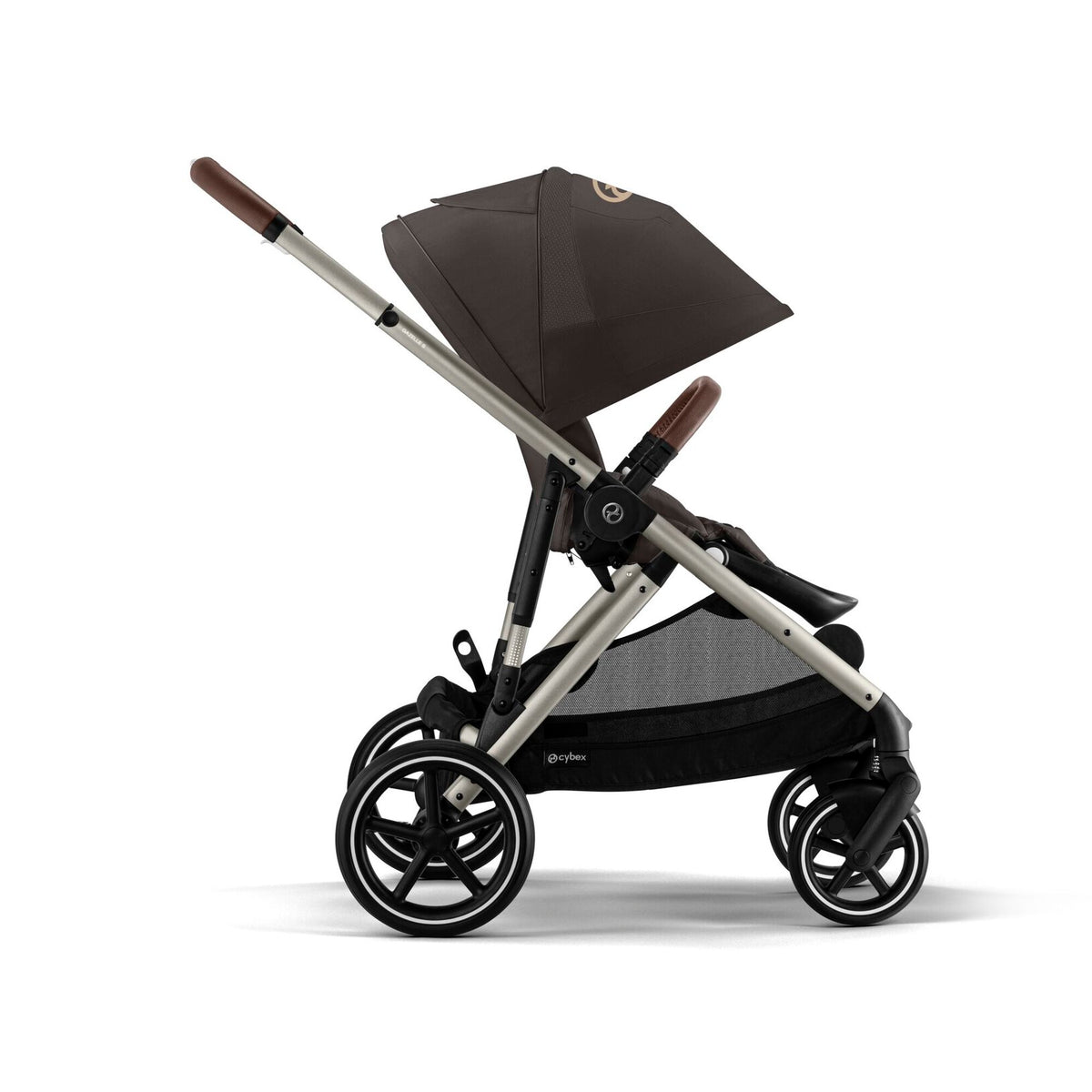 Cybex Gazelle S Stroller - Chocolate Brown (Taupe Frame) Cybex