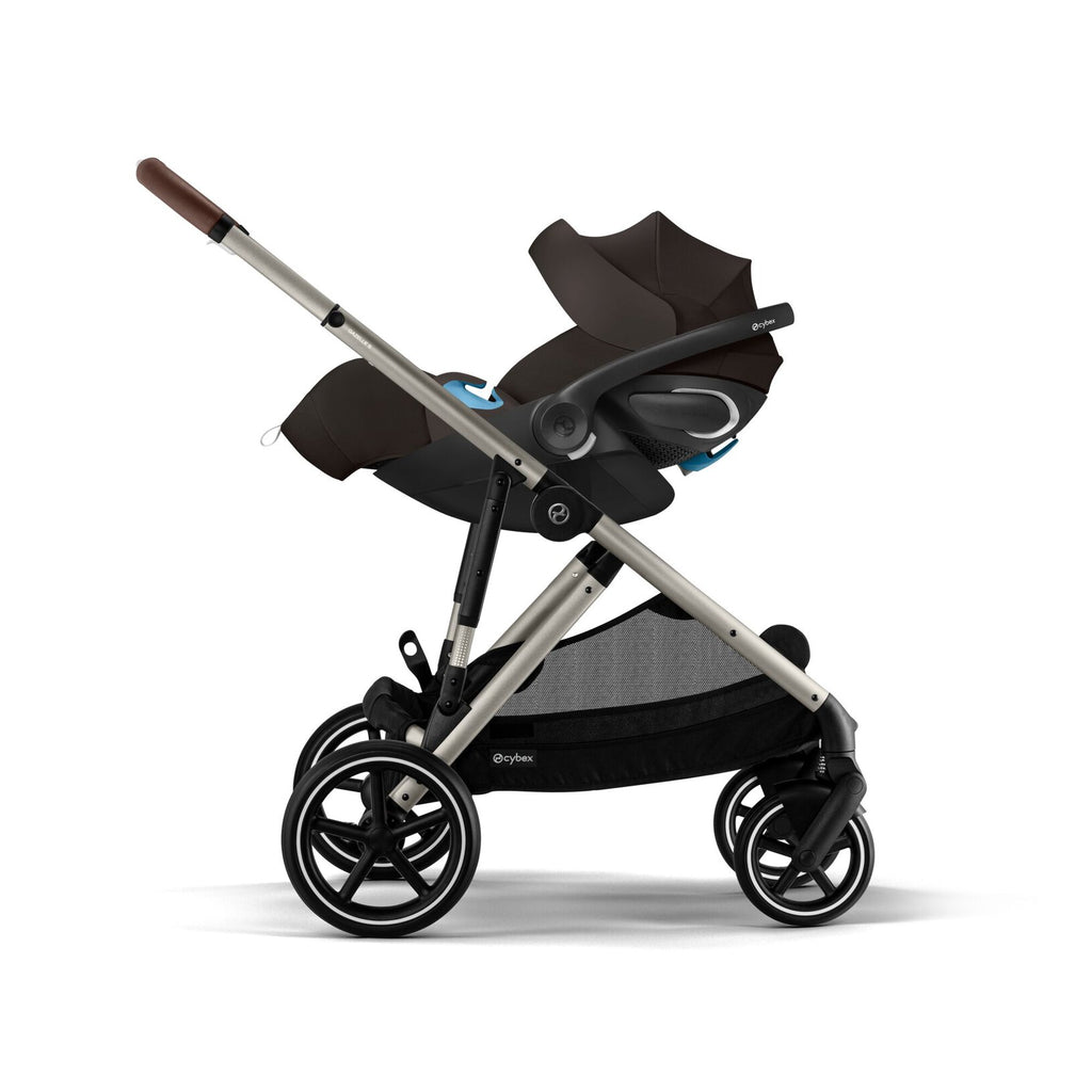 Cybex Gazelle S Stroller - Chocolate Brown (Taupe Frame) Cybex