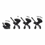 Doona X Car Seat + Stroller - Nitro Black Doona