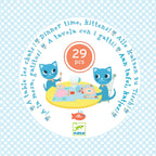 Djeco Dinner Time, Kittens Wooden Dining Set Djeco