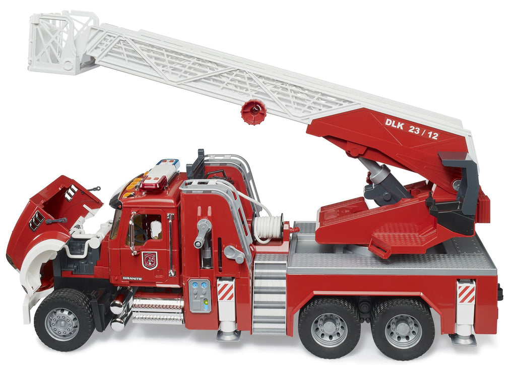 Bruder MACK Granite Fire Engine with Water Pump Bruder