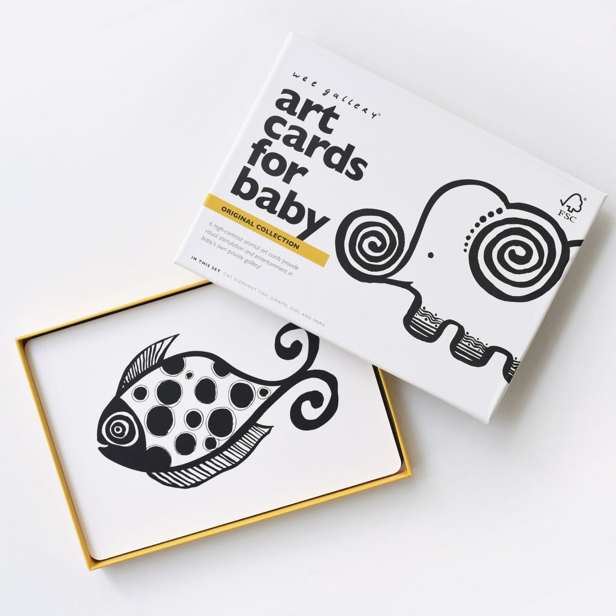 Wee Gallery Art Cards for Baby - Original Collection Wee Gallery