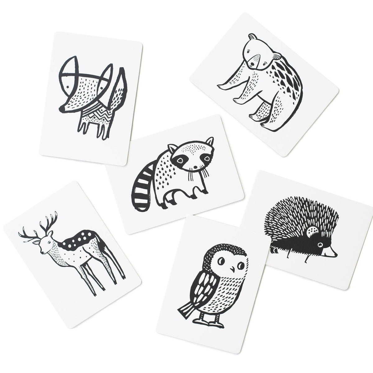 Wee Gallery Art Cards for baby - Woodland Collection Wee Gallery