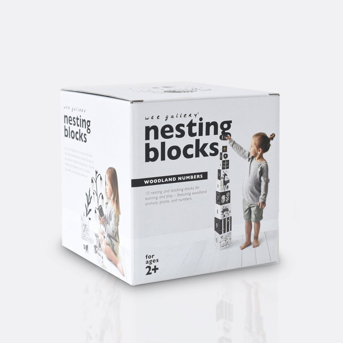 Wee Gallery Nesting Blocks - Woodland Numbers Wee Gallery