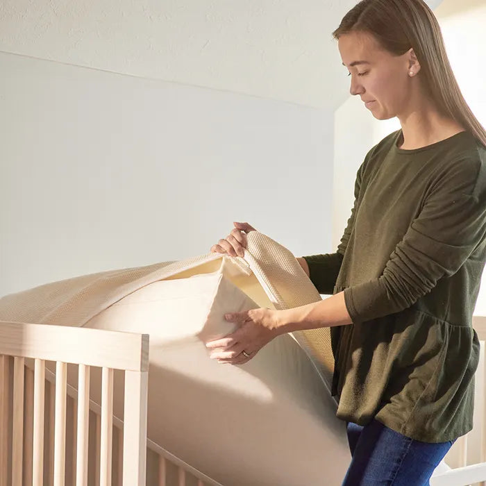 Naturepedic Breathable Crib Mattress Cover Naturepedic