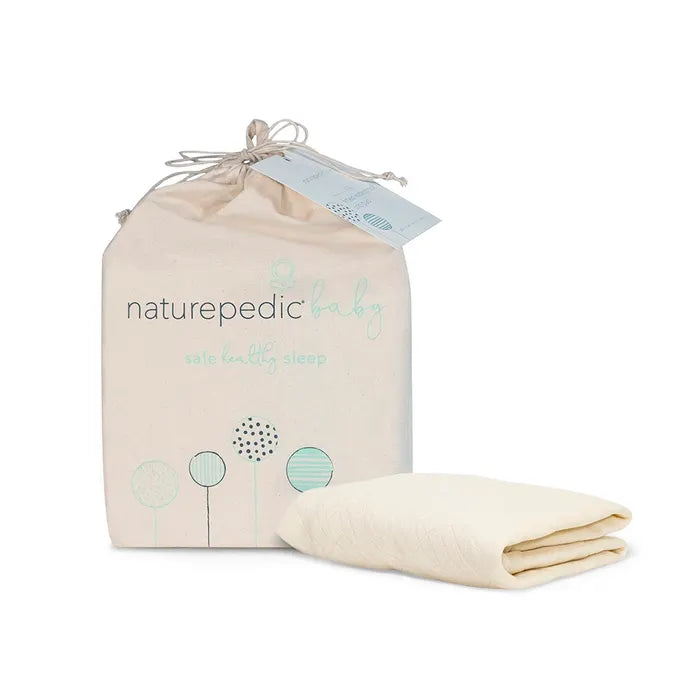 Naturepedic Breathable Ultra Crib Mattress Cover Naturepedic