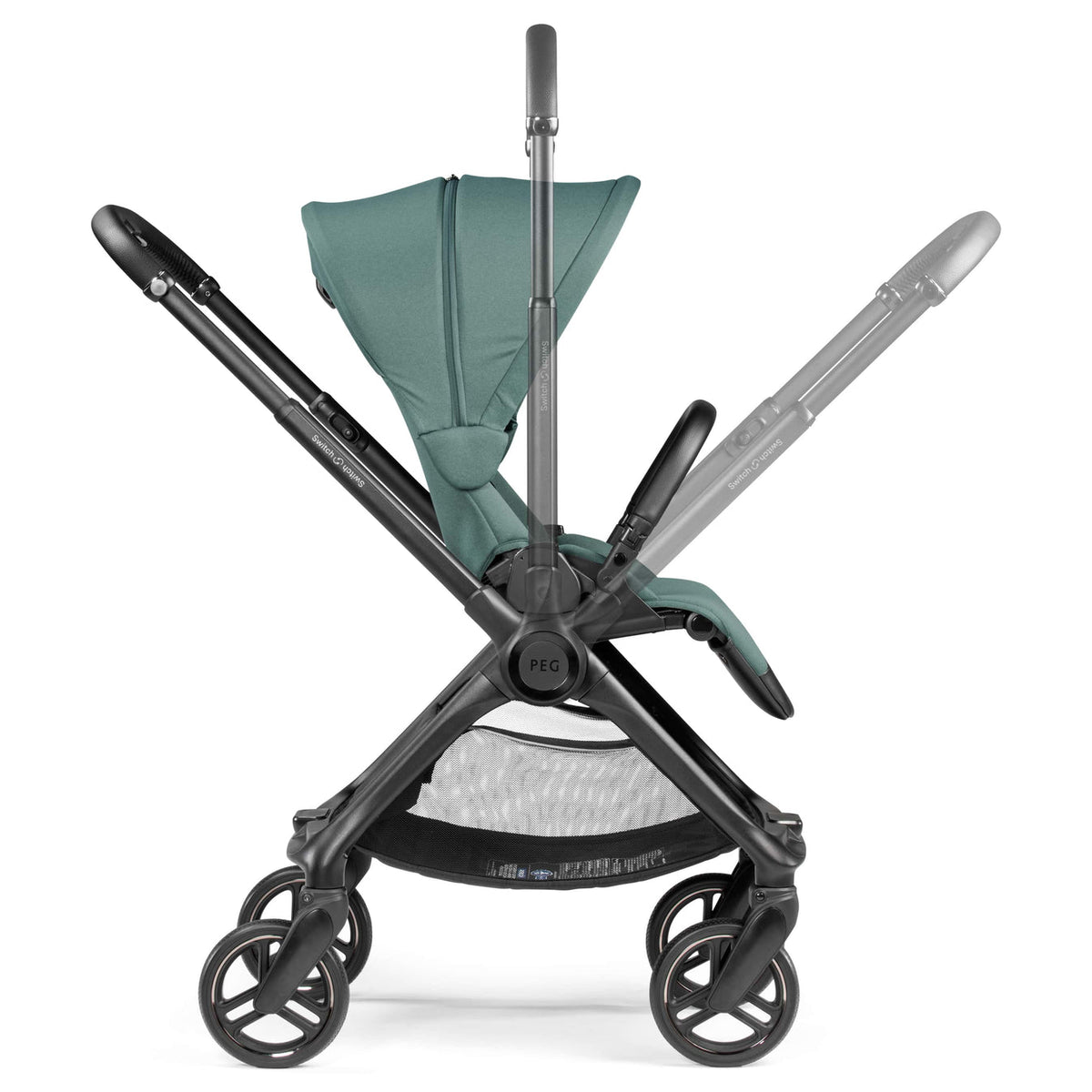 Peg Perego Switch Stroller - Jade Peg Perego