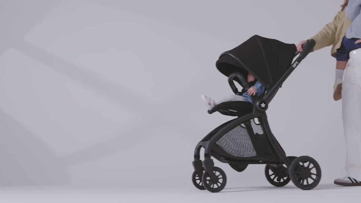 DFY. R1 Stroller - Black/Black Matte Frame