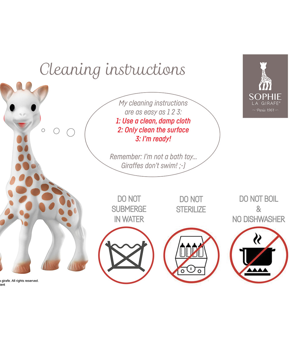 Sophie la Girafe® Teething Toy | Iconic Baby Teether – Safari Gift Box Calisson Toys