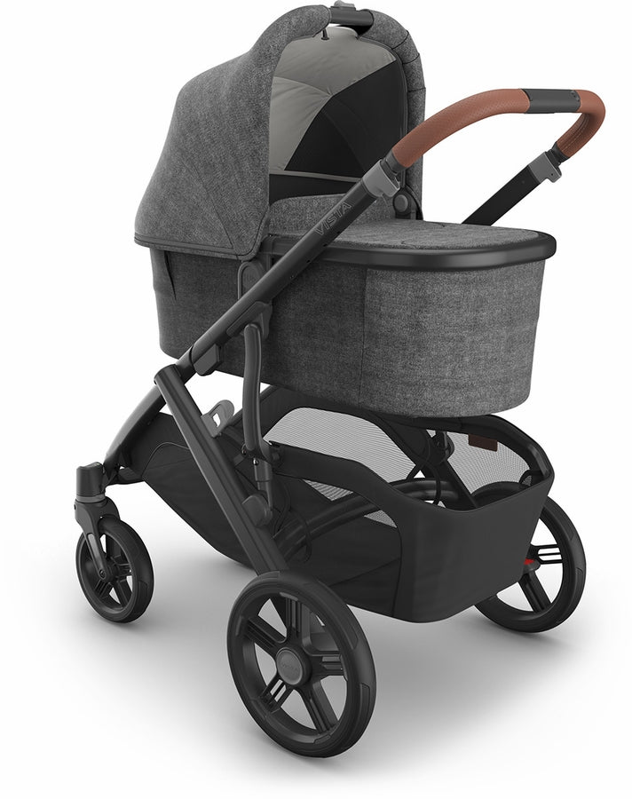 UPPAbaby Bassinet V3 - Greyson (Charcoal Melange / Carbon Frame) UPPAbaby