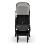 UPPAbaby Minu V3 Stroller - Greyson (Charcoal Mélange/Carbon Frame/Saddle Leather) UPPAbaby