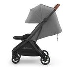 UPPAbaby Minu V3 Stroller - Greyson (Charcoal Mélange/Carbon Frame/Saddle Leather) UPPAbaby