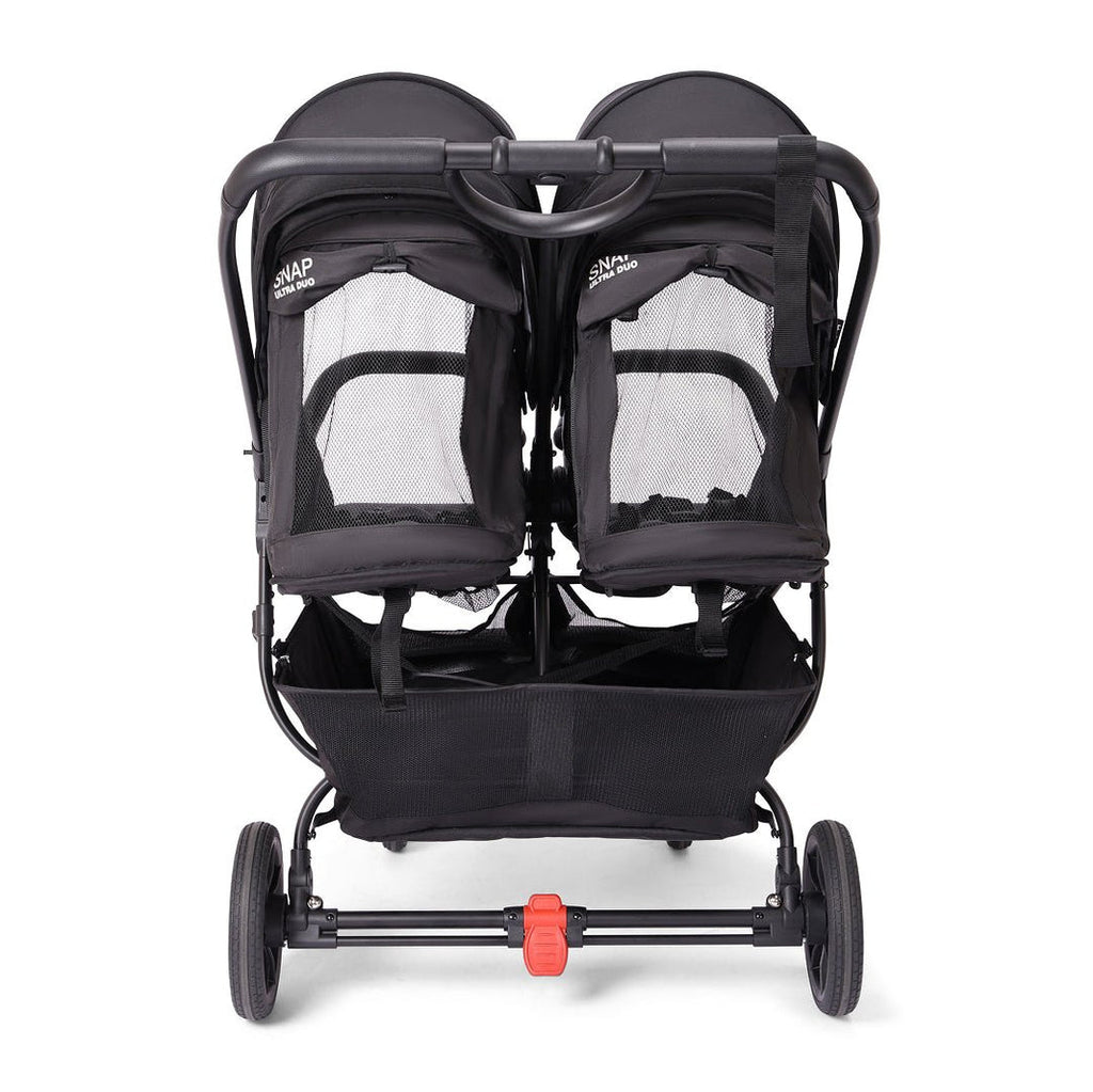 Valco Ultra Duo S2 Double Stroller - Pitch Black Valco