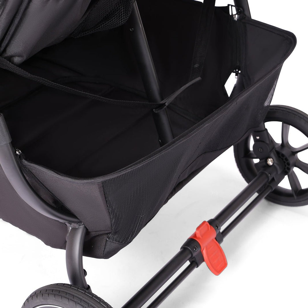 Valco Ultra Duo S2 Double Stroller - Pitch Black Valco