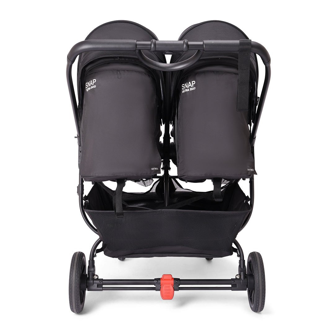 Valco Ultra Duo S2 Double Stroller - Pitch Black Valco