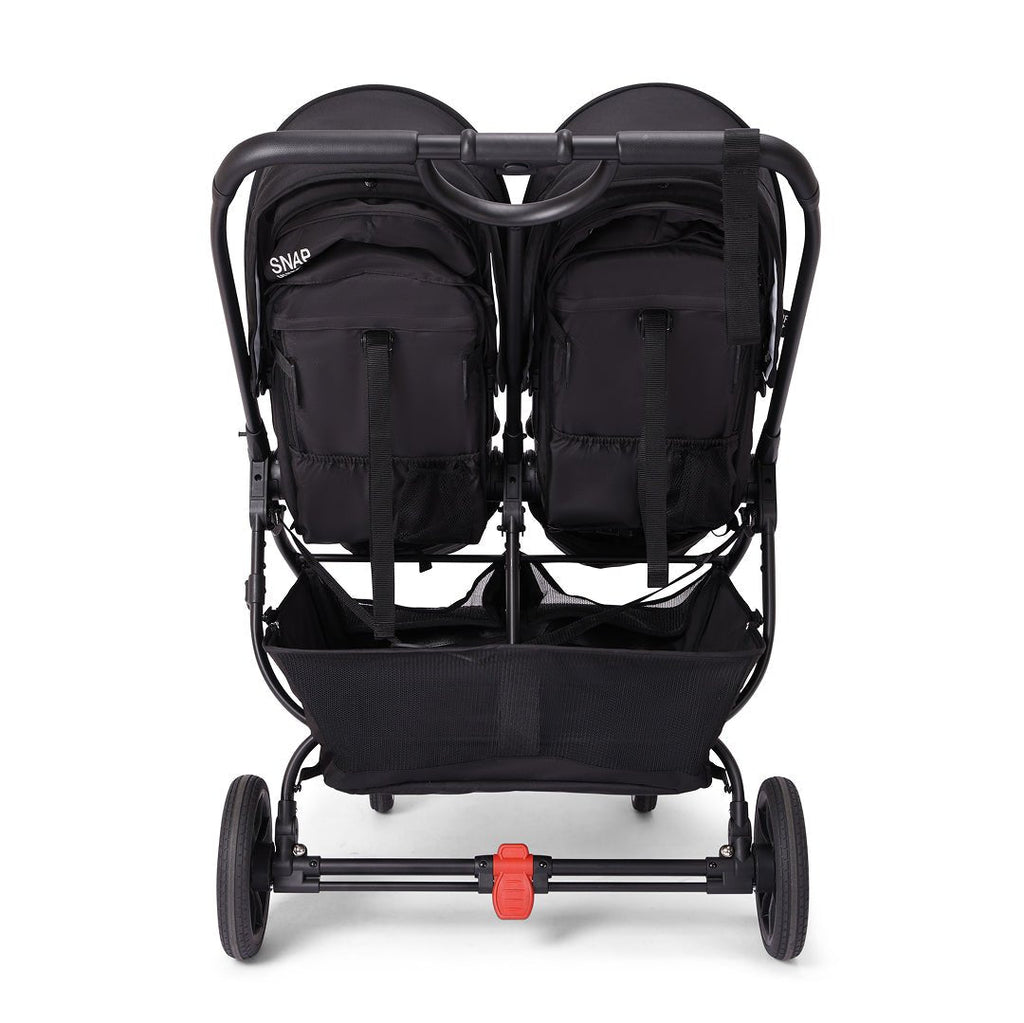 Valco Ultra Duo S2 Double Stroller - Pitch Black Valco