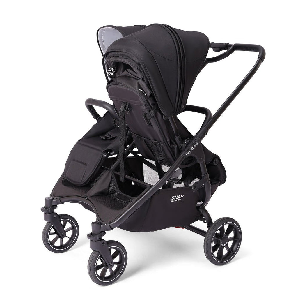 Valco Ultra Duo S2 Double Stroller - Pitch Black Valco
