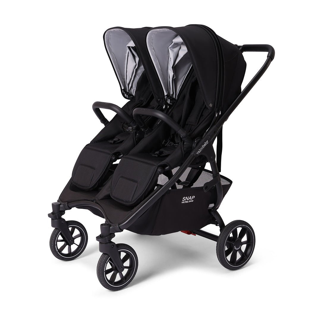 Valco Ultra Duo S2 Double Stroller - Pitch Black Valco