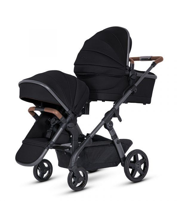 Silver Cross Wave 3 Stroller - Licorice Silver Cross