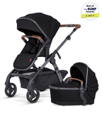 Silver Cross Wave 3 Stroller - Licorice Silver Cross