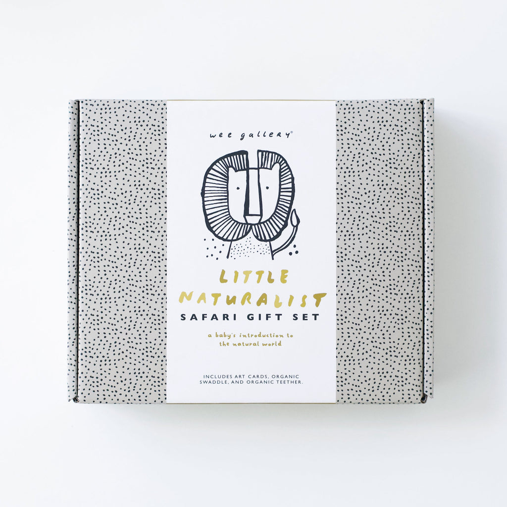 Wee Gallery Newborn Baby Gift Set - Safari Wee Gallery