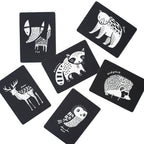 Wee Gallery Art Cards for baby - Woodland Collection Wee Gallery