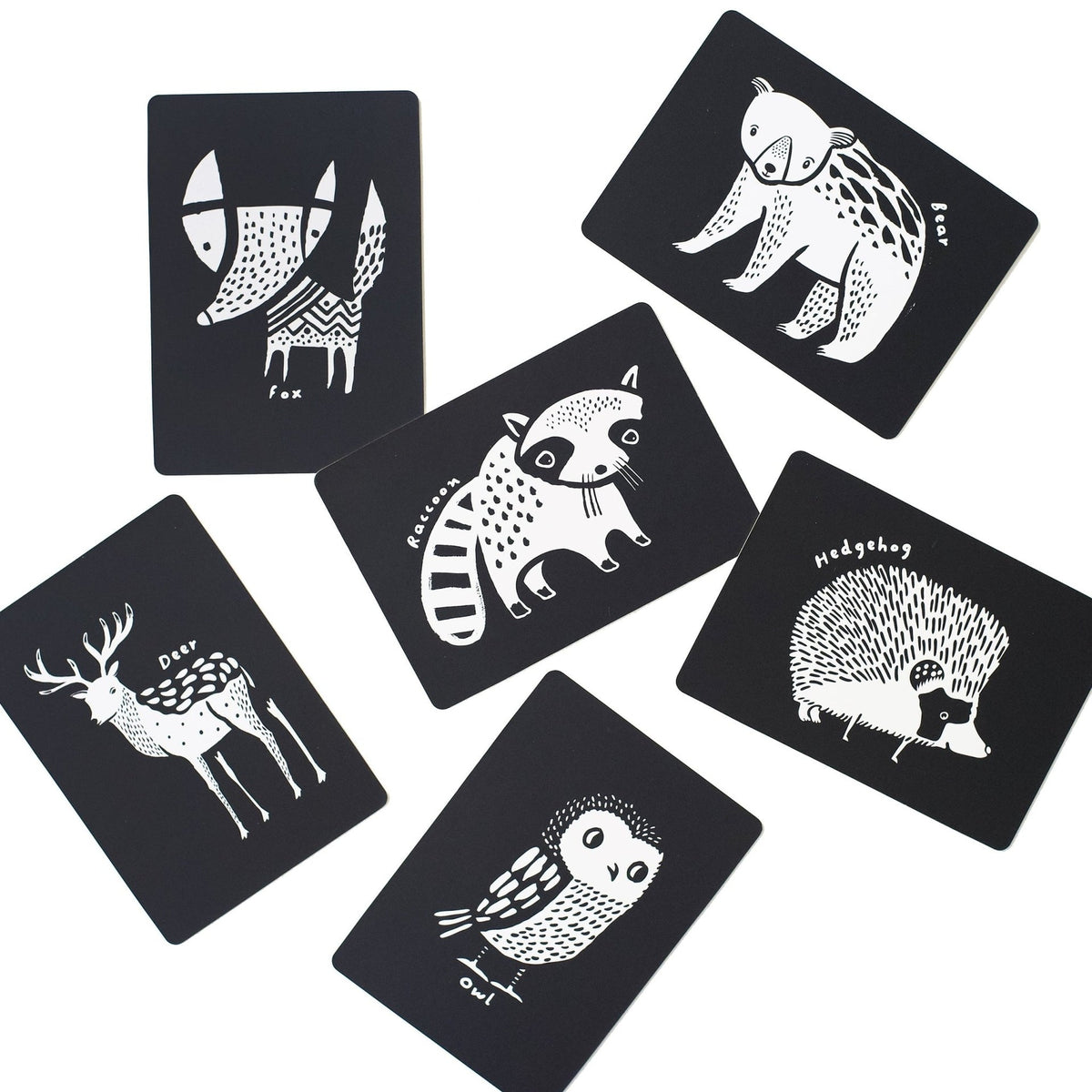 Wee Gallery Art Cards for baby - Woodland Collection Wee Gallery