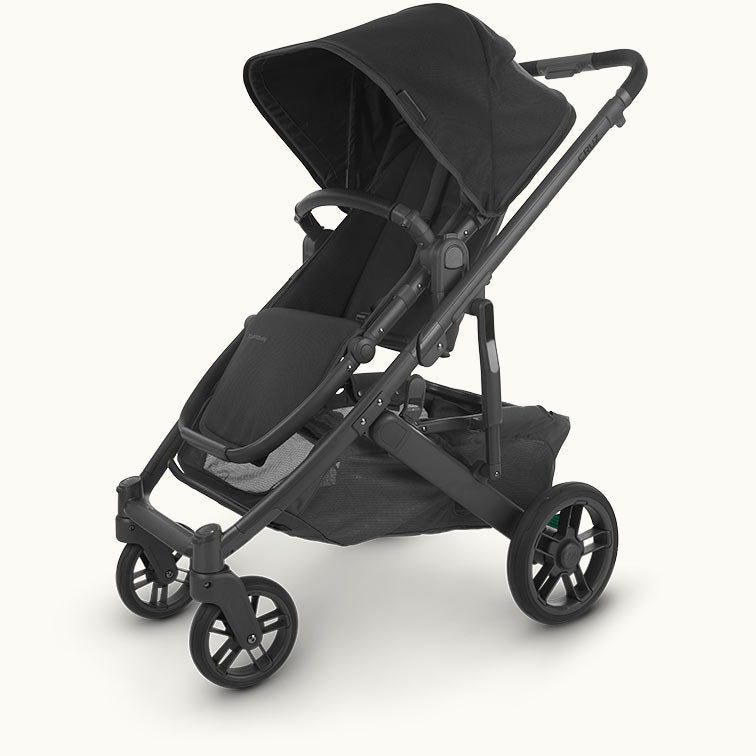 UPPAbaby Cruz V2 Jake Charcoal/Carbon Frame/Black Leather