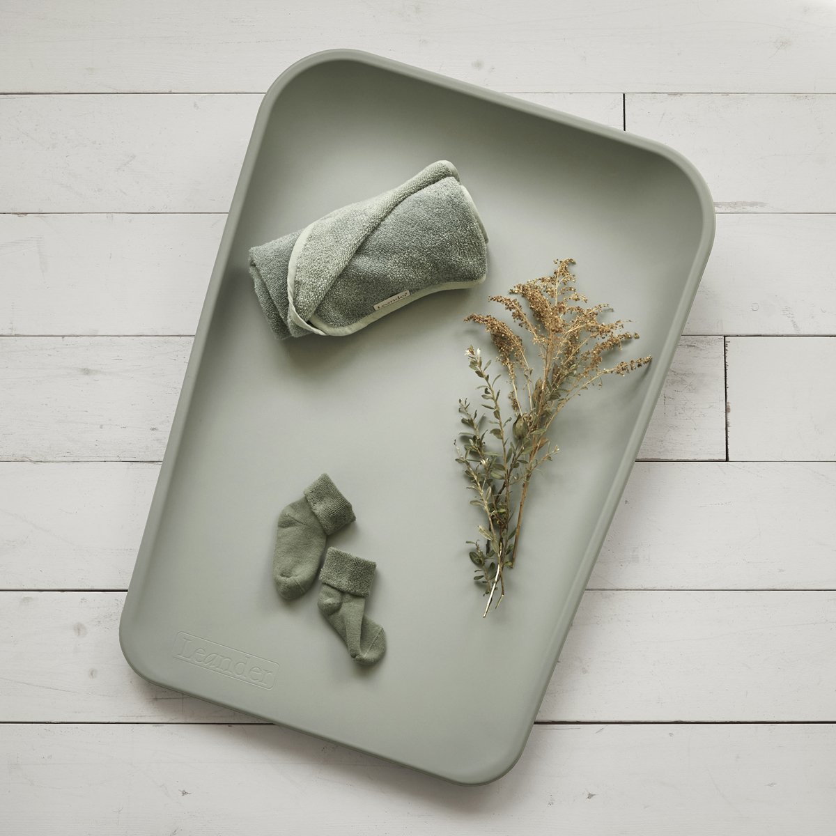 LEANDER MATTY™ CHANGING MAT - SAGE GREEN Leander