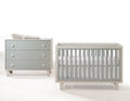 Tulip Juvenile Bjorn Classic Crib and 3 Drawer Dresser - Latte/Sage Tulip Juvenile