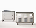 Tulip Juvenile Bjorn Classic Crib and 3 Drawer Dresser - Latte/Taupe Tulip Juvenile