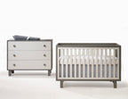 Tulip Juvenile Bjorn Classic Crib and 3 Drawer Dresser - Latte/Taupe Tulip Juvenile