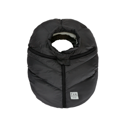 7 AM Car Seat Cocoon - Black (0-12M) 7 a.m. Enfant