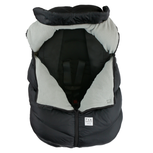7 AM Car Seat Cocoon - Black (0-12M) 7 a.m. Enfant