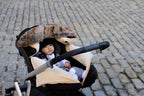 7 AM Car Seat Cocoon - Tundra Black Faux Fur (0-12M) 7 a.m. Enfant