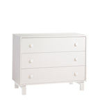 Tulip Juvenile Bjorn Classic Crib and 3 Drawer Dresser Dresser - White Tulip Juvenile