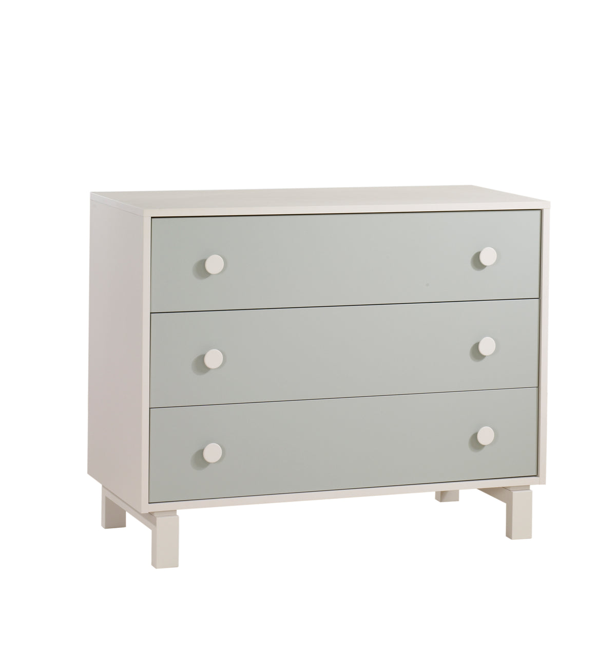 Tulip Juvenile Bjorn Classic Crib and 3 Drawer Dresser - Latte/Sage Tulip Juvenile