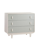 Tulip Juvenile Tate Classic Crib and 3 Drawer Dresser XL - Latte/Sage Tulip Juvenile