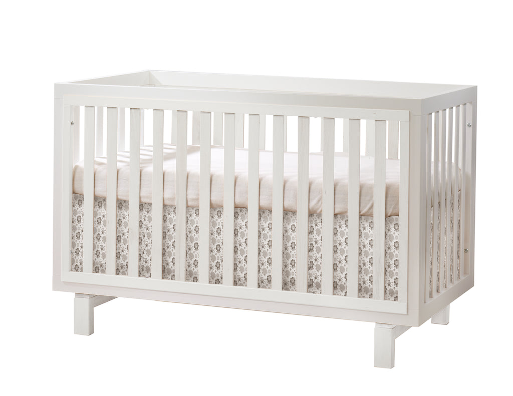Tulip Juvenile Bjorn Classic Crib and 3 Drawer Dresser Dresser - White Tulip Juvenile