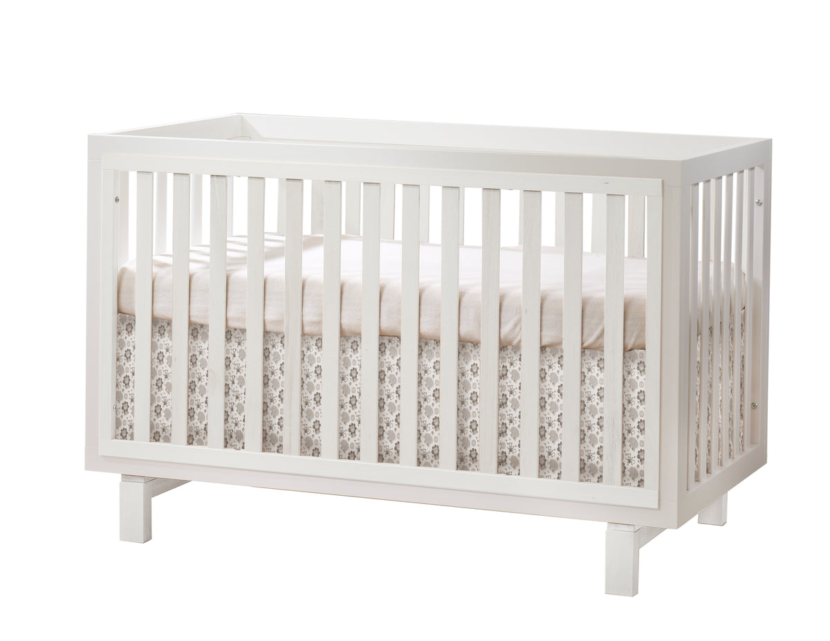 Tulip Juvenile Bjorn Classic Crib and 3 Drawer Dresser Dresser - White Tulip Juvenile