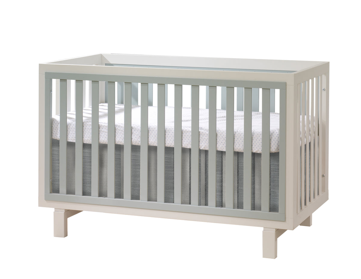 Tulip Juvenile Bjorn Classic Crib and 3 Drawer Dresser - Latte/Sage Tulip Juvenile