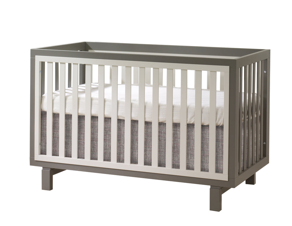 Tulip Juvenile Bjorn Classic Crib and 3 Drawer Dresser - Latte/Taupe Tulip Juvenile