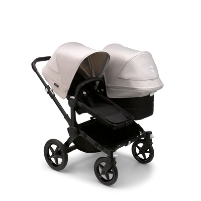 Bugaboo Donkey 5 Duo Bassinet Seat Stroller Misty White Canopy Bla Galt Baby