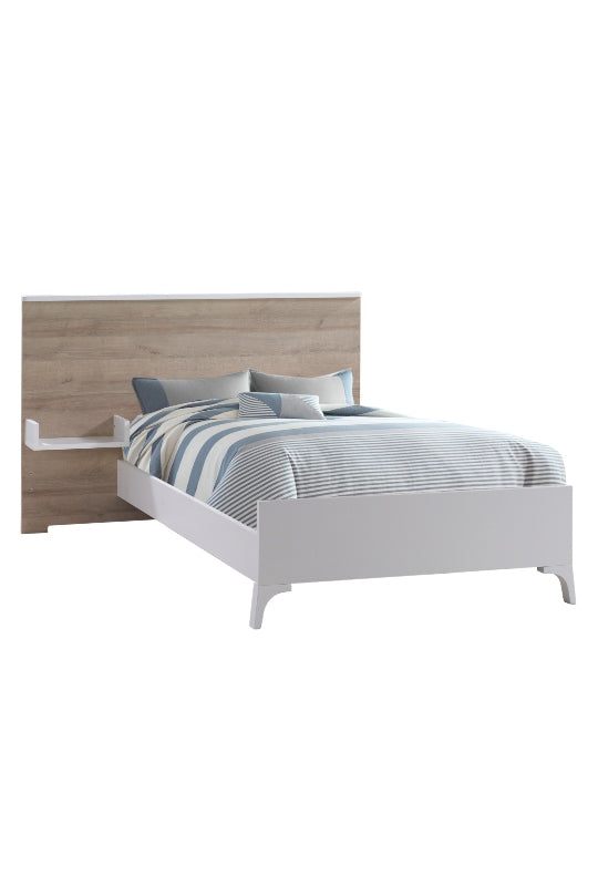 Tulip Juvenile Metro Crib & Dresser Set - Charcoal/Washed Walnut Natart