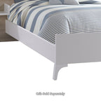 Tulip Juvenile Metro Twin Bed Conversion Rail Kit & Low Profile Footboard White Natart