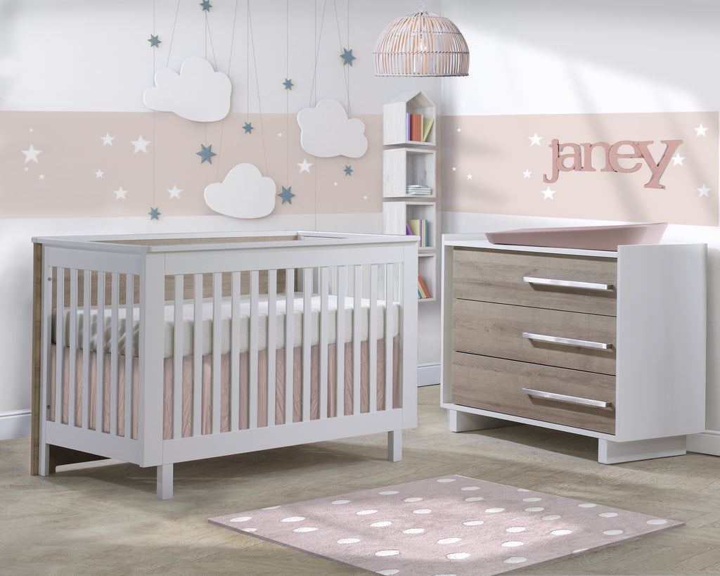 Dresser and crib set online